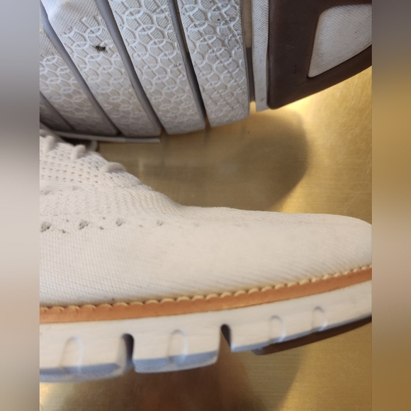 White Cole Haan Lace-Up Men's Shoes Size 10.5 - Picture 5 of 14